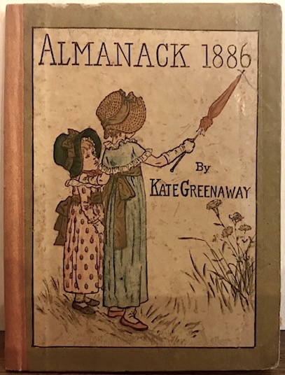 Kate Greenaway Almanack for 1886 s.d. (1885) London - New York George Routledge & Sons